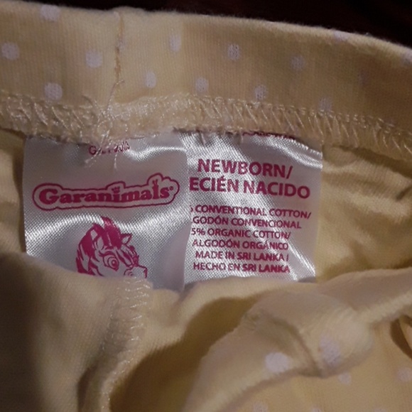 GARANIMALS  NEWBORN  PANTS - Picture 3 of 4
